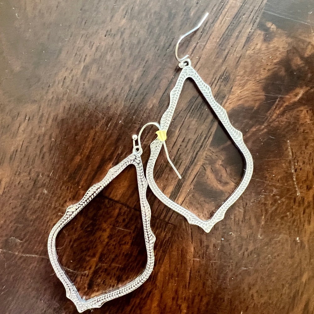 Kendra Scott silver earrings